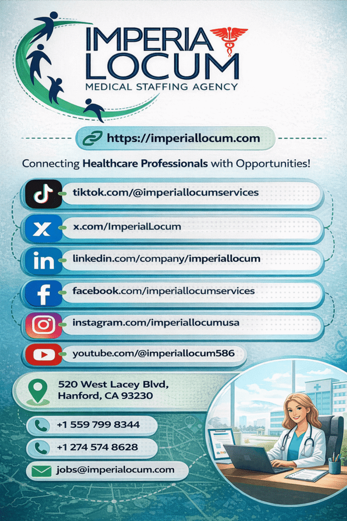 Locum Tenens Agency In California